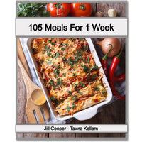 105 Meals For 1 Week Meal Plan E-book