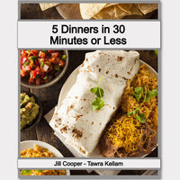 5 Dinners in 30 Minutes or Less Meal Plan eBook