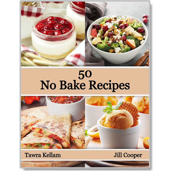 50 Easy No Bake Recipes **e-Book Bundle**!