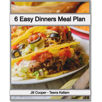 6 Easy Dinners Meal Plan eBook