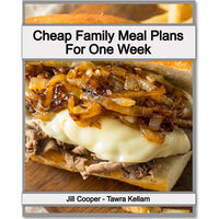 Cheap Family Meal Plans for 1 Week eBook
