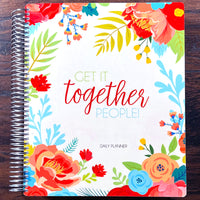 Tawra’s UNDATED Daily Planner!  Printable (Digital DOWNLOAD) Choose 1 of 3 Cover Styles!